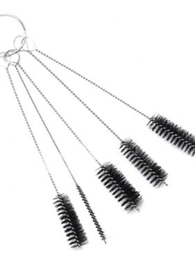 Hot 5Pcs/Set Tattoo Cleaning Brushes Machine Tube Grip