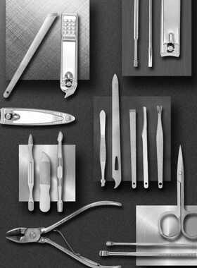 Qmake 19 in 1 Stainless Steel Manicure set Professional Nail