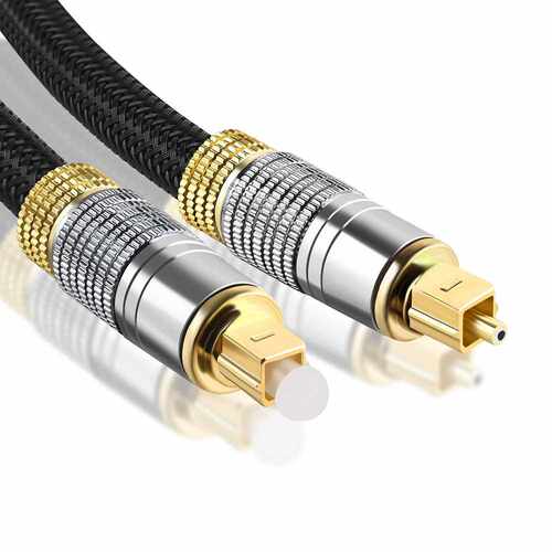 Digital Optical Audio Cable Toslink 1m 3m 5m Coaxial SPDIF - 图0
