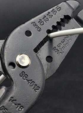 896B Multifunction Wire Strippers Cable Cutters Fiber Optic