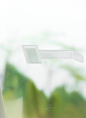 2pcs new car Parking Ticket Holder Clip Sticker For Peugeot