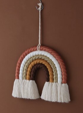 5 Layers Nordic Macrame Rainbow Wall Decoration for Bedroom