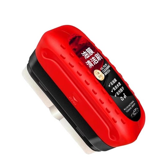 Automobile glass oil film wipe removal and strong detergent cleaning front gear rearview mirror coating agent cleaning brush oil film cleaning