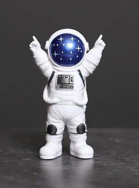 4 pcs Astronaut Figure Statue Figurine Spaceman Sculpture Ed