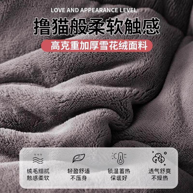 2025新款羊羔绒被子冬季棉被被芯冬天宿舍单人秋冬被加厚保暖10斤,淘宝优惠券,粉丝福利购,淘宝优惠卷