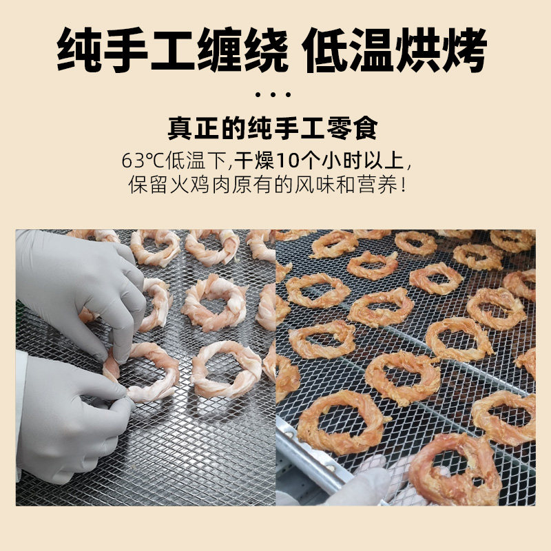 【天猫U先】PETHROOM宠物零食火鸡牛筋卷狗磨牙棒10g*1袋,淘宝优惠券,粉丝福利购,淘宝优惠卷