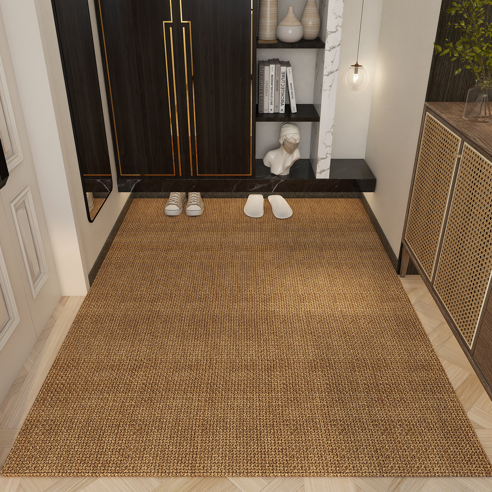 入户门地垫仿剑麻防滑门垫进门大门口玄关客厅地毯脚垫进门可裁剪,淘宝优惠券,粉丝福利购,淘宝优惠卷
