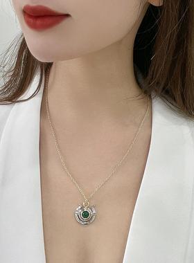 LOL 周边银色吊坠月石再生器辅助神话项链 送女朋友英雄联盟首饰