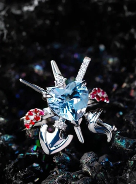 《jojo的奇妙冒险》波鲁那雷夫戒指·剑与箭刺小众二次元指环配饰