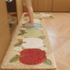 Special kitchen floor mats are stain-resistant and wear-resistant, water-absorbent and quick-drying, imitation linen woven non-slip floor mats, thick and wear-resistant