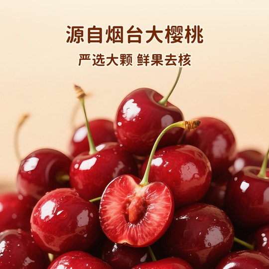 Divine Beast Fruit Getrocknete Kirschen ohne Zusatzstoffe, Snacks für schwangere Frauen