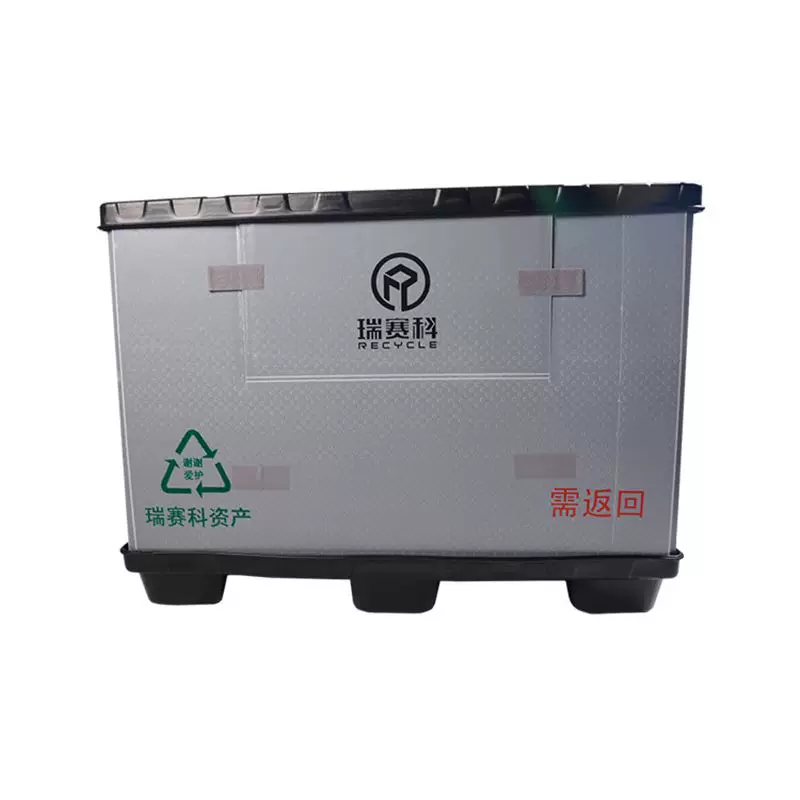 Customized manufacturers directly supply customized large plastic foldable enclosure boxes that can be reused.