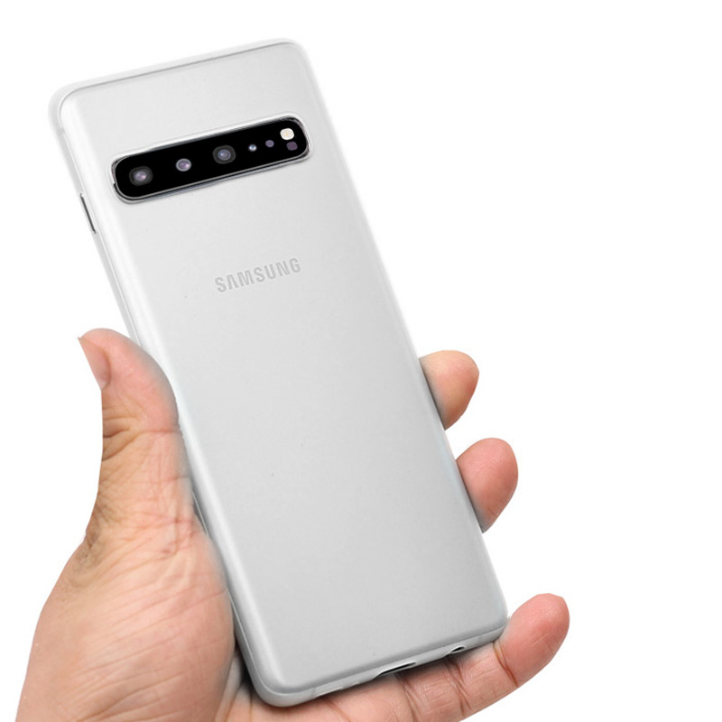 适用三星S10手机壳超薄透明galaxy s10+保护套s10e全包磨砂5G硬壳pp男女plus防摔新款轻薄软套防指纹简约商务 - 图3