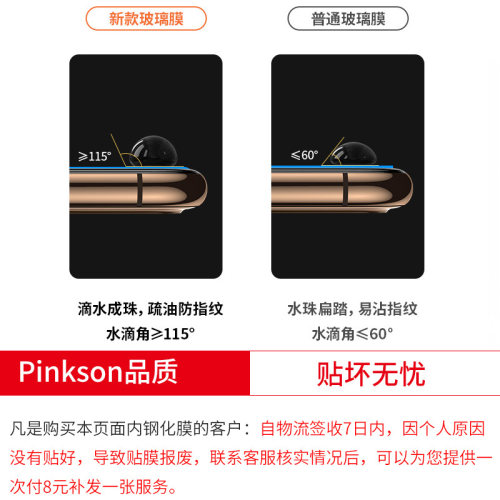 适用苹果17钢化膜iPhone16ProMax保护膜12pm手机贴膜15非全屏幕膜max大弧形边pro玻璃xs高清防窥13半屏12无边 - 图2