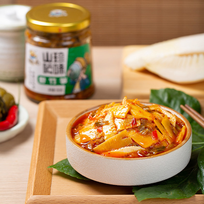 饭扫光下饭菜280g*4瓶装拌面拌饭神器开味下饭菜金针菇香菇牛肉酱