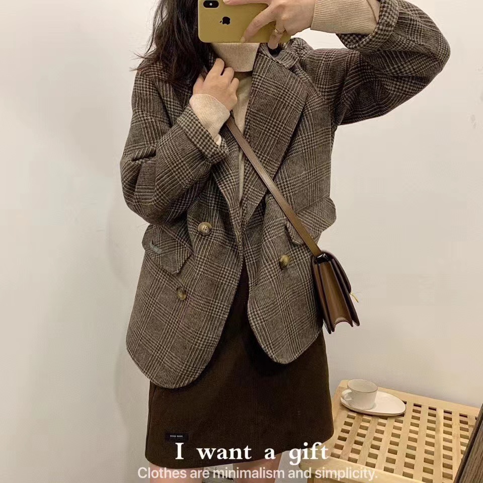 商场供应款双面呢羊绒大衣