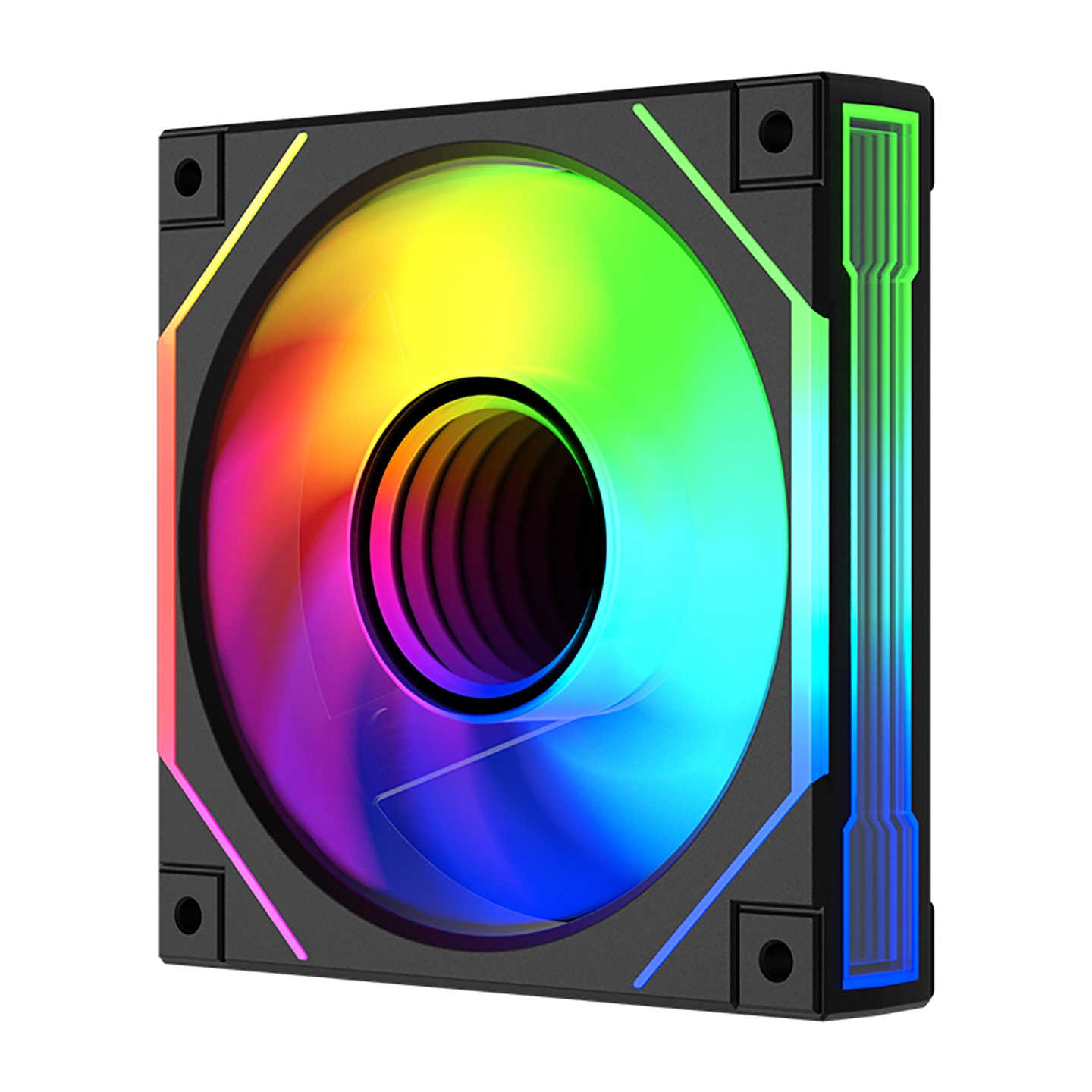ProArtist雅浚 UF122机箱风扇 ARGB神光同步静音电脑12cm积木风扇 - 图2