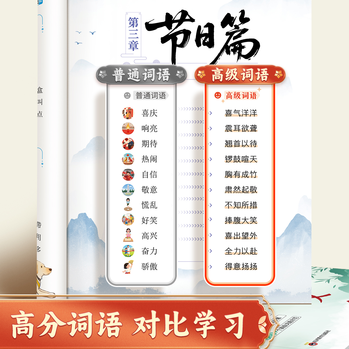 【抖音同款】用高级词语写高分作文 小学作文写作方法技巧词语素材积累一二三四五六年级小学生优秀作文书好词好句优美句子积累 - 图0