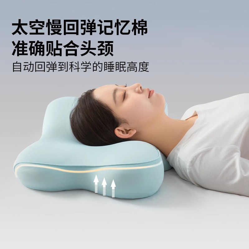 神气小鹿深睡枕人体工学护颈枕慢回弹睡眠家用护颈椎分区枕头助眠 - 图3