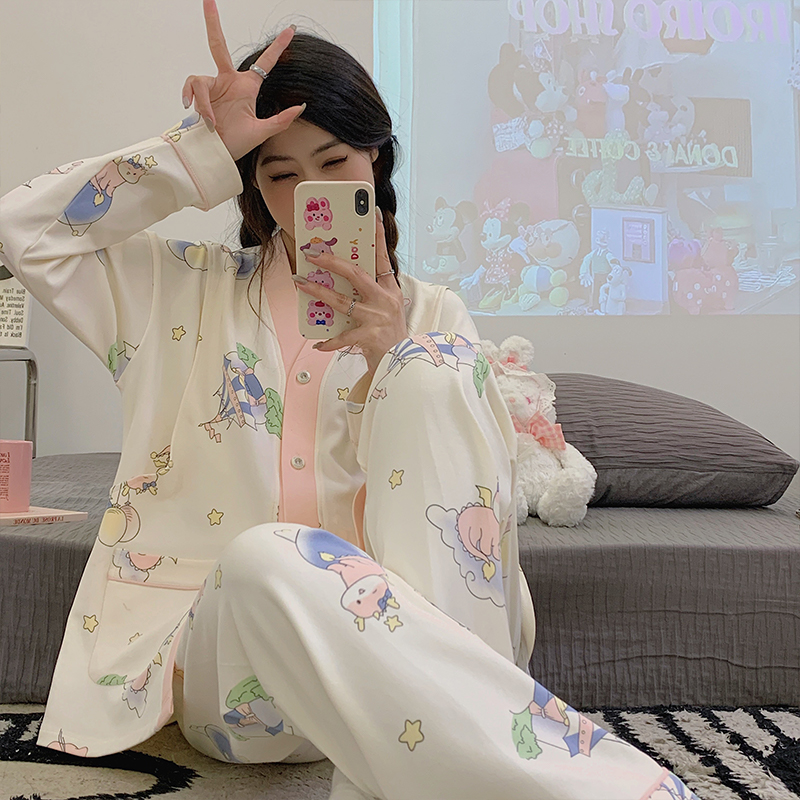  熊猫皇后家居服套装