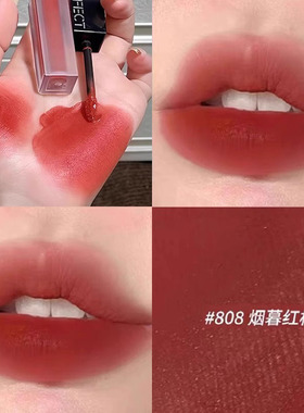 完美日记仿生膜唇釉803滋润哑光保湿口红808显白持久顺滑平价正品