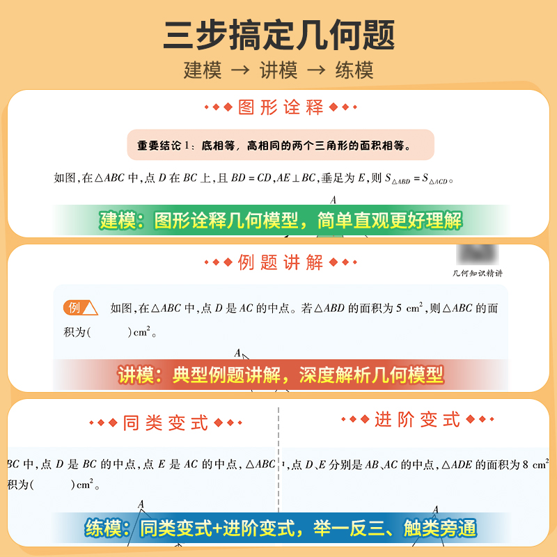 万物形状小学简单学几何一二三四五六年级上下册数学几何思维训练通用版78个交互式动图玩转几何1-6年级上下小学几何题型专项突破 - 图0