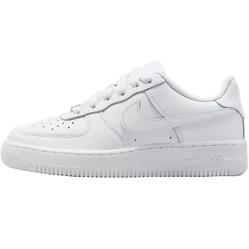 Nike耐克Air Force 1 LE GS纯白空军一号AF1女子板鞋FV5951-111,淘宝优惠券,粉丝福利购,淘宝优惠卷
