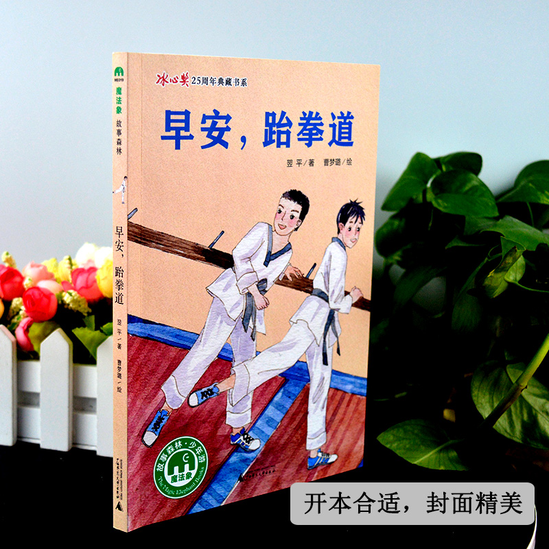 早安，跆拳道 魔法象冰心奖25周年典藏书系 翌平 8-14岁 儿童文学 故事森林 广西师范大学出版社 中宏文苑童书