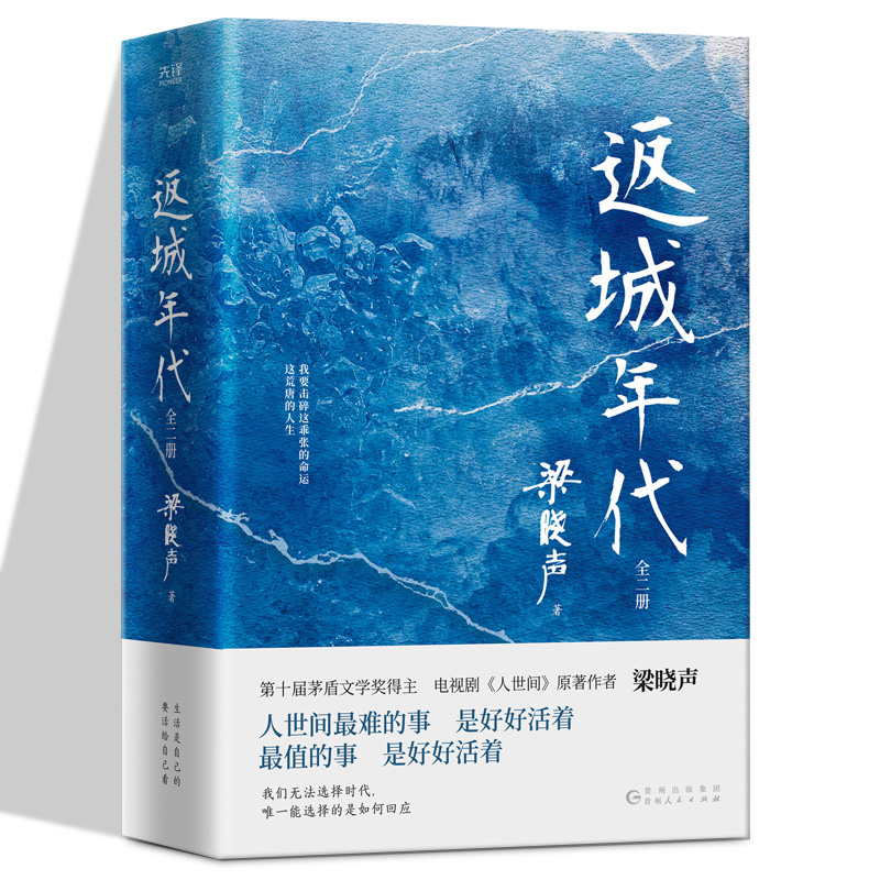 正版包邮 返城年代(全2册)第十届茅盾文学奖得主、电视剧《人世间》原著作者 梁晓声现实主义长篇巨制 知青文学代表作 新华先锋 - 图0