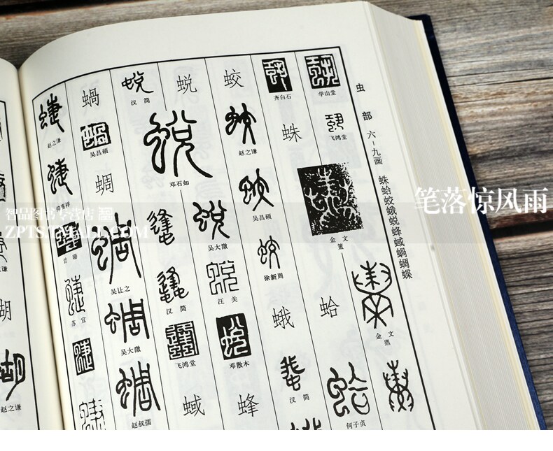 篆字编 全套2本上下册 篆书书法字典 金文甲骨文铭文汉印吴让之邓石如吴昌硕篆刻 书法工具书篆书字典书法研究 洪钧陶编文物出版社