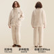 TeenieWeenie小熊睡衣女款冬季2025新款男士加厚保暖绒情侣家居服