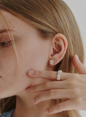 开口食指环925纯银小众设计感