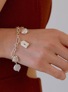 手链5纯银冷淡风小香风