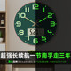 Silent luminous living room wall clock collected by 100,000 people