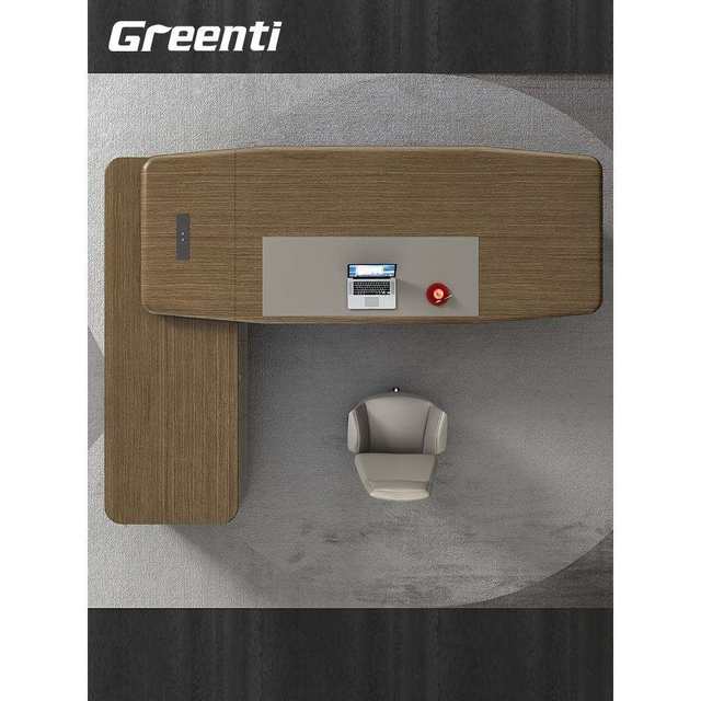 Light luxury boss desk president desk simple modern chairman desk senior office furniture office desk chair combination