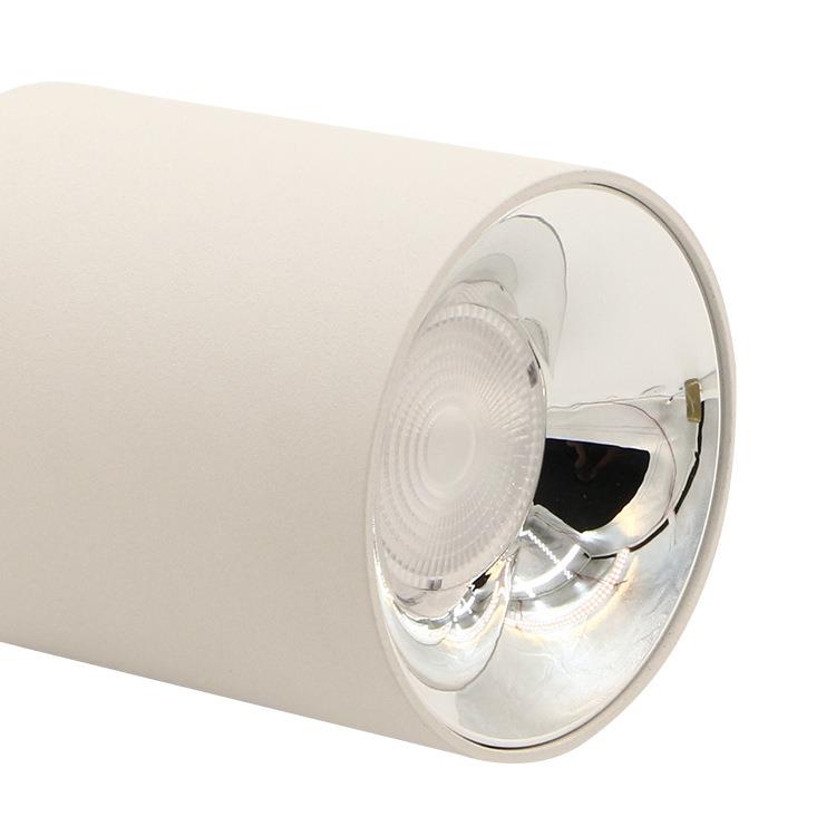 10W20W30W40W圆形明装筒灯COB防眩光压铸铝高档餐厅娱乐吊装筒灯 - 图1