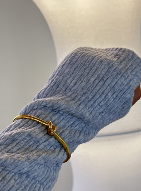 有品味小众设计感打结手镯女i
