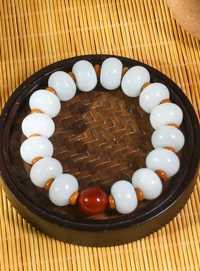 福利手串白玉洛丽亚手链