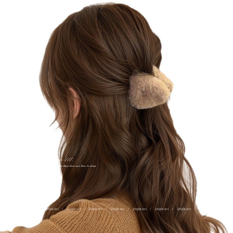秋冬刘海小抓夹女感2025新款半扎发夹后脑勺发量少小夹子头饰,淘宝优惠券,粉丝福利购,淘宝优惠卷
