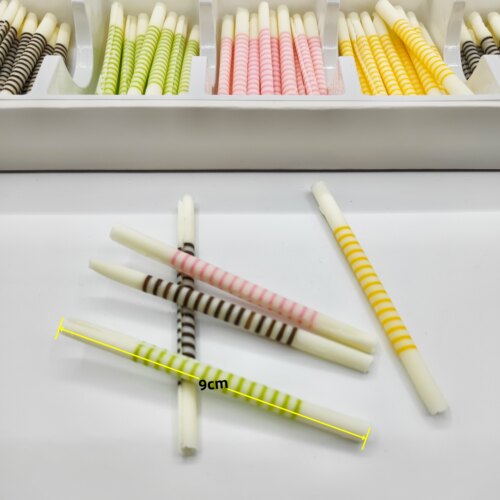 巧克力烟棒蛋糕甜品烘培西点装饰鸡蛋仔冰淇凌长条插件商用配件 - 图0