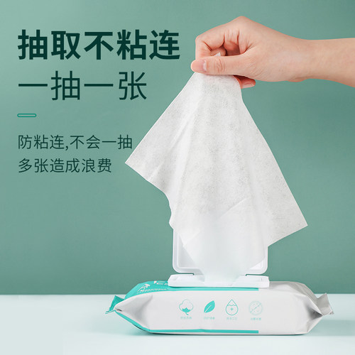 海诺海氏酒精消毒卫生湿巾棉片小包便携式医用75度湿纸巾官方正品 - 图1