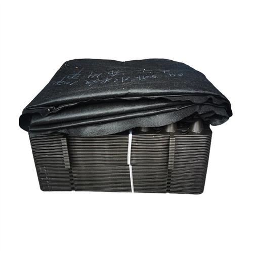 黑色塑料半阻根板蓄水板排水板滤水板送土工布屋顶花园露台菜园子 - 图0