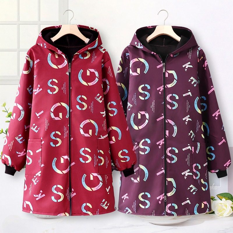 2025新款长袖罩衣冬季女餐饮专用防水防脏围裙加绒加厚工作服外套,淘宝优惠券,粉丝福利购,淘宝优惠卷