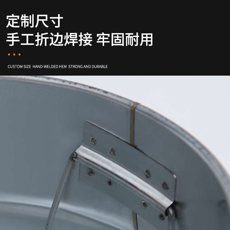 速发户外垃圾桶内胆不锈钢果皮箱内桶镀锌板玻璃钢防潮垃圾箱内桶 - 图2