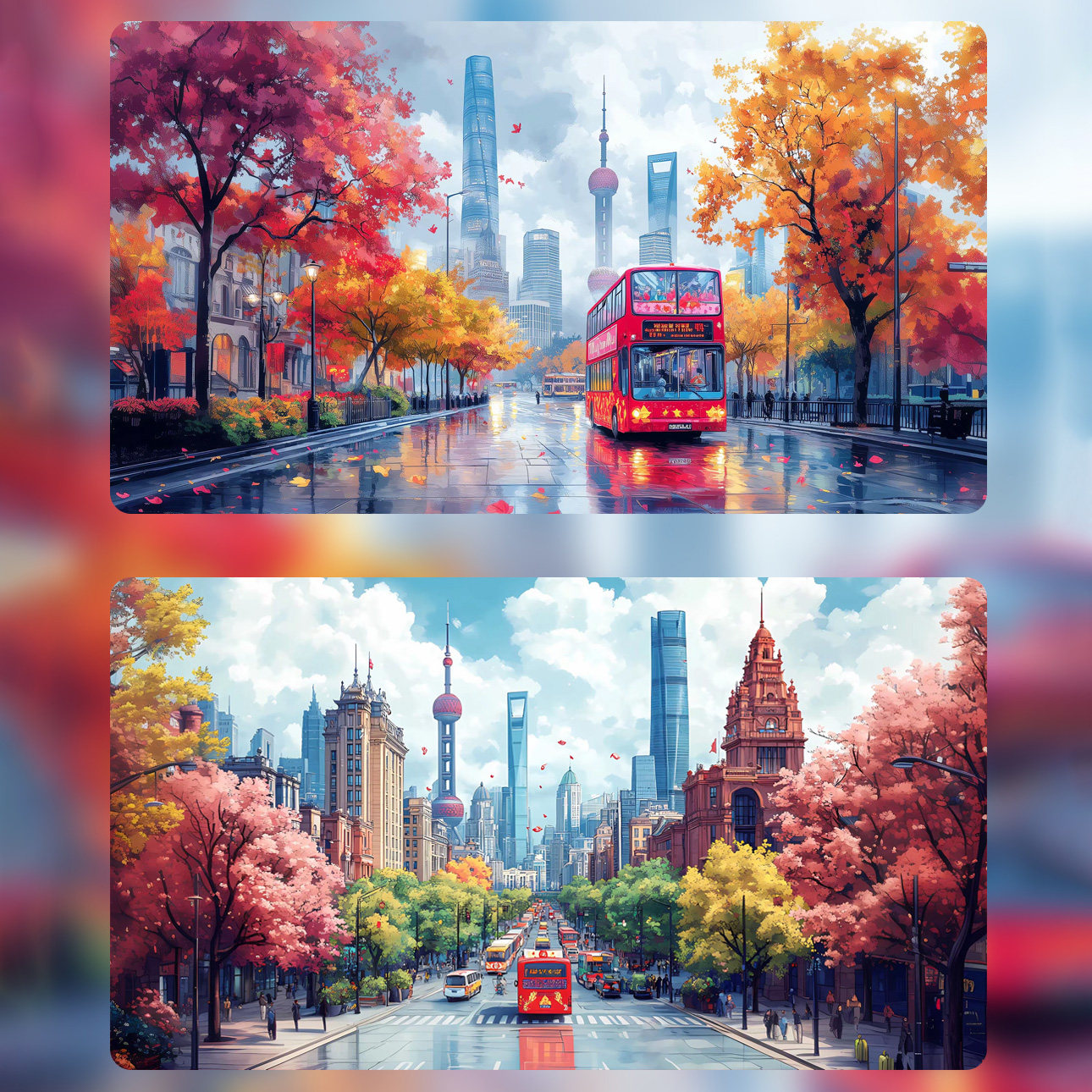 6张治愈风景iphone苹果安卓手机壁纸ipad平板电脑桌面插画图素材,淘宝优惠券,粉丝福利购,淘宝优惠卷