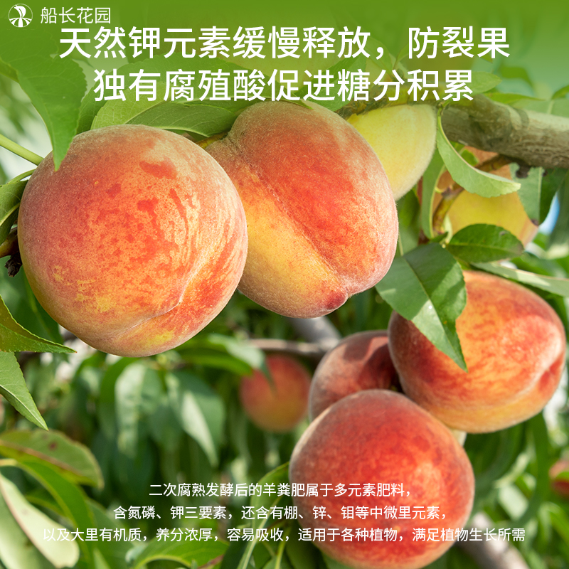 羊粪发酵有机肥内蒙古纯羊粪家庭园艺果树专用肥料种菜种花通用型 - 图2