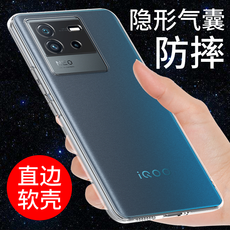 适用于VIVOIQOONEO6手机壳iqooneo6se保护套新款iqooneo6透明软硅胶男女网红气囊防摔全包边个性创意简约外壳 - 图1