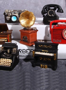 树脂创意复古怀旧摆件