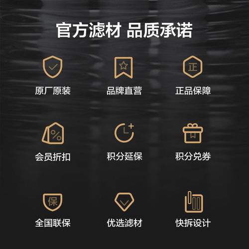 碧云泉滤芯G5净水器滤芯R302E/R302D净水机滤芯MC121/R123/HC106 - 图2