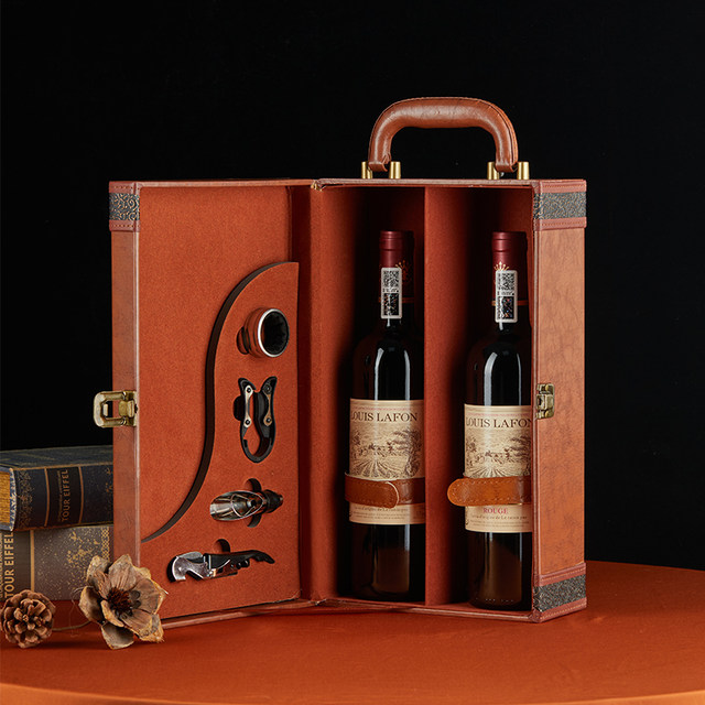 French Louis Lafite red wine gift box original wine imported gift box red wine dry red wine gift box for gift giving